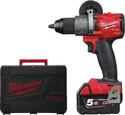 Milwaukee FUEL M18FPD2-502X accu-klopboorschroefmachine - 18V
