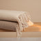 Coco & Cici - Cashmere Plaid 130 x 180 cm - 100% Cashmere - Zachte Deken - Beige