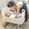 Smallstuff Rosaline - Houten Poppenbedje - Inclusief matrasje - White