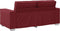 vidaXL - Love - Seat - Bank - Wijnrood - 140 - cm - Kunstleder