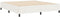 vidaXL - Bedframe - Crème - 180x200 - cm - Corduroy - Stof