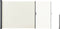 Juskys Dubai - Windscherm - Uitschuifbaar 500 x 160 cm - Beige