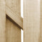 vidaXL - Poort - 100x100 - cm - geïmpregneerd - grenenhout