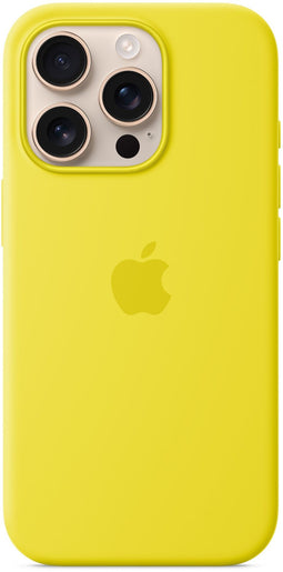 Apple Silicone Back Cover - iPhone 16 Pro - MagSafe - Geel