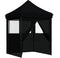vidaXL - Partytent - inklapbaar - pop-up - met - 4 - zijwanden - zwart