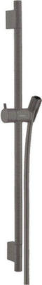 Hansgrohe Unica S puro - Glijstang 65 cm met doucheslang - Brushed Black Chrome