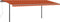 vidaXL - Luifel - automatisch - met - LED - en - windsensor - 6x3 - m - oranje - en - bruin