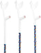 MyCover Stippen - 1 stuk - Trendy hoes voor krukken en wandelstokken, past op elke kruk of wandelstok, elastische stof, wasbaar 40°C, verschillende patronen - Excl. Kruk