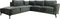 Hoekbank Links Morgan - 248x261x88 - Adore 156 Hunter - Velours