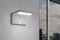 Hyundai Lighting - Moderne hoek wandlamp op zonne-energie - Zilver