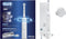 Oral-B GENIUS 10100S - Elektrische tandenborstel - Bluetooth en 6 poetsstanden - Wit (2 stuks)