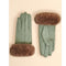 Bettina Faux Suede Gloves