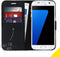 Accezz Galaxy S7 - Wallet Softcase Bookcase - Krasbestendig Schokbestendig - Zwart