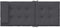 vidaXL - Stoelkussens - 6 - st - hoge - rug - oxford - stof - antracietkleurig