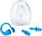 EAR PLUGS AND NOSE CLIP COMBO SET. 1 Pair Plug. 1Pc Clip AND Case. Ages 8+