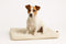 Designed by Lotte Ligra - Benchkussen - Uitwasbaar - Creme - 89x60x3 cm