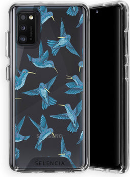 Selencia Hoesje Geschikt voor Samsung Galaxy A41 Hoesje - Selencia Zarya Fashion Extra Beschermende Backcover - Meerkleurig