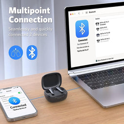 EarFun Air Pro 3 Oordopjes - Ruisonderdrukking - Qualcomm® aptX™ Adaptief Geluid