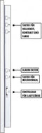 m-e modern-electronics VDV-503 WW Binnenunit - Kabelgebonden en Wit