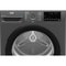 Beko BM3T3824A - Warmtepompdroger - 8 kg trommelinhoud - 15 programma's - Anthraciet