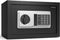 Earkings Kluis 20x32x20 cm met Cijferslot - Kluis Elektronisch Geldkist - Inclusief Bevestigingsmateriaal, Twee Noodsleutels en Alarm Slot