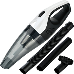 Earkings Kruimeldief Stofzuiger - Kruimeldief Snoerloos 3 Opzetstukken Handstofzuiger 8kPa Wit