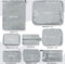 Earkings Packing Cubes Koffer Organizer Set - 9-Delige Kleding Organizer Compression Cube - Bagage Organizers voor Backpack en Koffer - Grijs