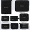Earkings Packing Cubes Koffer Organizer Set - 9-Delige Kleding Organizer Compression Cube - Bagage Organizers voor Backpack en Koffer - Zwart