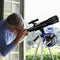 Earkings Telescoop Sterrenkijker 70/400 mm voor Kinderen, Beginners en Gevorderden - Inclusief Statief, Opbergtas, Twee Lenzen 25mm & 10mm en Barlow Lens, Telefoon Houder voor Foto’s - f/5.7 Magnificatie zwart