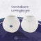 Earth Song Jewelry - Ketting in Sterling Zilver met Blauwe Kyaniet Edelsteen - 40cm Halsketting met Hanger - Sieraden