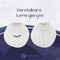 Earth Song Jewelry - Ketting in Sterling Zilver met Kleine Granaat Edelsteen - 40cm Halsketting met Hanger - Sieraden