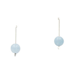 Earth Song Jewelry - Oorbellen in Sterling Zilver met Aquamarijn Edelsteen - Sieraden