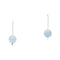 Earth Song Jewelry - Oorbellen in Sterling Zilver met Aquamarijn Edelsteen - Sieraden