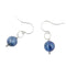 Earth Song Jewelry - Oorbellen in Sterling Zilver met Kleine Blauwe Kyaniet Edelsteen - Sieraden