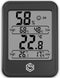 Ease Electronicz Hygrometer Min/Max - Luchtvochtigheidsmeter - Digitaal Weerstation - Vochtigheidsmeter - Thermometer voor Binnen - Met verlichting