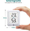 Ease Electronicz Hygrometer Min/Max - Luchtvochtigheidsmeter - Digitaal Weerstation - Vochtigheidsmeter - Thermometer voor Binnen