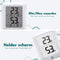 Ease Electronicz Hygrometer Min/Max - Luchtvochtigheidsmeter - Digitaal Weerstation - Vochtigheidsmeter - Thermometer voor Binnen