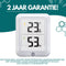 Ease Electronicz Hygrometer Min/Max - Luchtvochtigheidsmeter - Digitaal Weerstation - Vochtigheidsmeter - Thermometer voor Binnen
