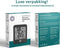 Ease Electronicz Hygrometer Min/Max - Luchtvochtigheidsmeter - Digitaal Weerstation - Vochtigheidsmeter - Thermometer voor Binnen - Met verlichting
