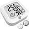 Ease Electronicz Hygrometer - Weerstation - Luchtvochtigheidsmeter - Thermometer Voor Binnen - Incl. Batterij en Plakstrip