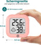 Ease Electronicz Hygrometer - Weerstation - Luchtvochtigheidsmeter - Thermometer Voor Binnen - Incl. Batterij en Plakstrip