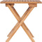vidaXL - Tuintafel - inklapbaar - 45x45x45 - cm - massief - teakhout