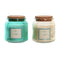 Geurkaars DKD Home Decor 320 g (2 Stuks)