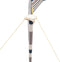 Easy - Camp - Strandwindscherm - Shore - blauw - en - zandkleurig