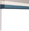 Easy - Camp - Strandwindscherm - Shore - blauw - en - zandkleurig