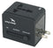 Easy Camp Travel Adaptor stekker zwart