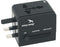 Easy Camp Travel Adaptor stekker zwart