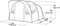 Easy - Camp - Tunneltent - Edendale - 400 - 4-persoons - blauw