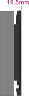Easy Fix M ultra dunne wandsteun voor tv’s tot en met 42 inch - EW1501