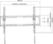 Easy Tilt XL Ultra dunne kantelbare wandsteun voor tv's tot en met 70 inch - EW1507